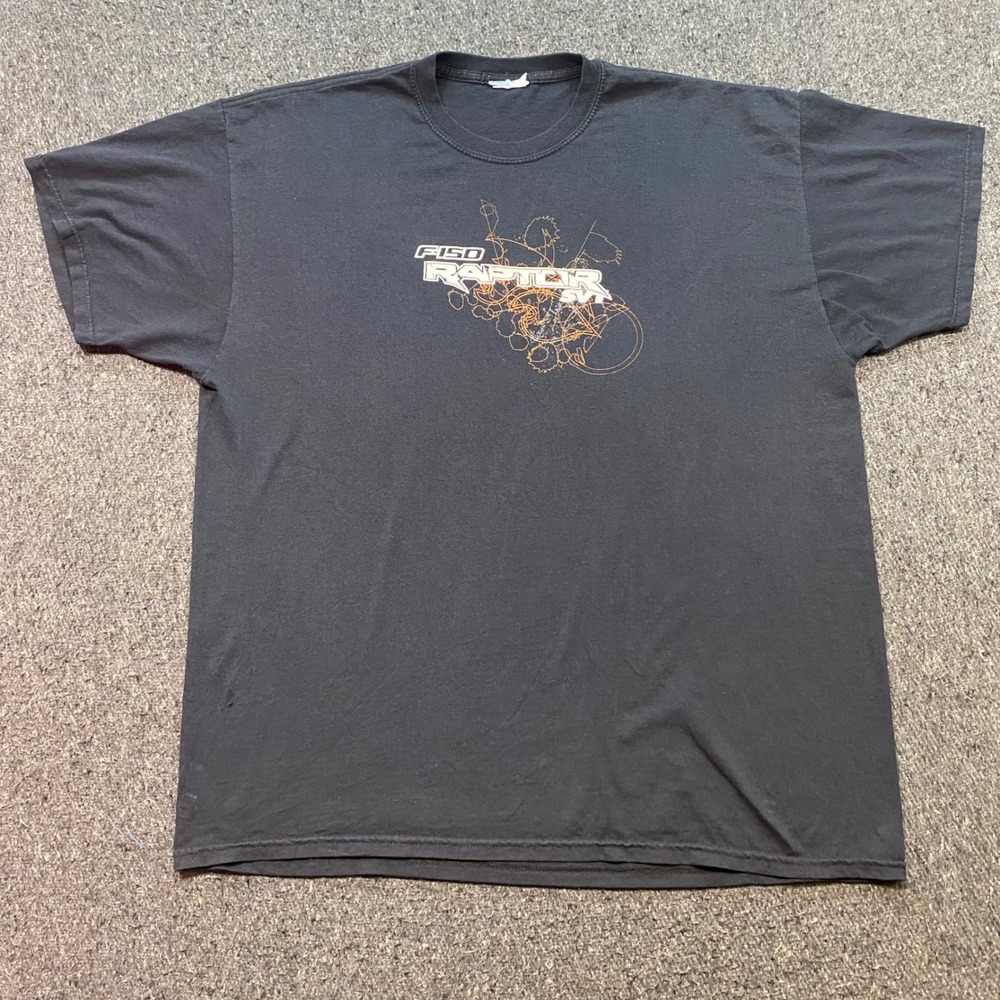 Ford F150 Raptor SVT TShirt Sz XL Mens Black Gorpcore Truck Graphic Tee